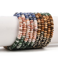 Натуральные бусины из тигрового глаза&nbsp;G-Z135-C06-2x4mm