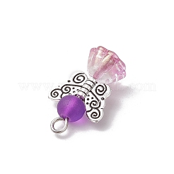 Прозрачные стеклянные подвески&nbsp;PALLOY-JF03579