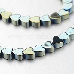Electroplate non magnetici ematite sintetico fili di perline&nbsp;G-F300-23B
