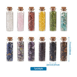 Стеклянная бутылка желающих DJEW-TA0001-01