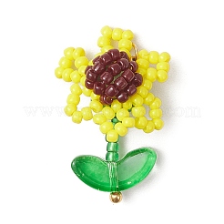 Подвески из стеклянных бусин&nbsp;PALLOY-MZ00875