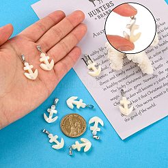 Натуральная ракушка трохида / подвески из ракушки трохуса&nbsp;BSHE-CJC0002-12