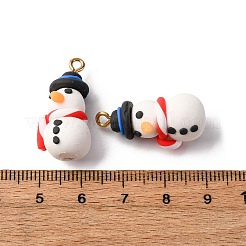 Рождественские подвески из полимерной глины ручной работы CLAY-B007-02A