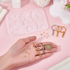 Pendentifs bricolage moules en silicone&nbsp;SIMO-TA0001-23C