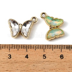 Pendenti in vetro in lega di placcatura uv&nbsp;FIND-K032-22G