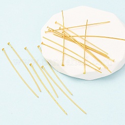 Латунные шпильки с плоской головкой&nbsp;LS-X-HP5.0cmCY-G