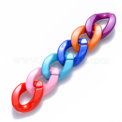 Anelli acrilici opachi collega&nbsp;X-OACR-S036-001A-G