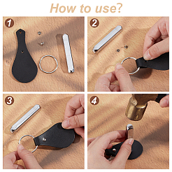 DIY Schlüsselbund machen Kits&nbsp;DIY-OC0013-16C