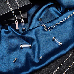 Набор для самостоятельного изготовления ожерелья из открывающейся бутылки желаний&nbsp;DIY-SC0023-96