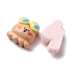 Кабошоны из непрозрачной смолы летней тематики CRES-I046-11