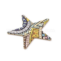 Геометрические сплав листовой печатный кулон серьги аксессуары&nbsp;LS-PALLOY-E139-01G-03