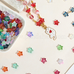 120шт 12 цвета бусины лэмпворк ручной работы LAMP-PA0001-16