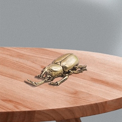 Латунные фигурки для чайных животных allomyrina dichotoma для домашнего офиса&nbsp;PW-WG96CDA-01