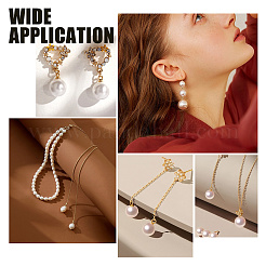 90 шт. 3 размера латунные подвески-петли KK-AR0003-09