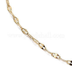 Ионное покрытие (ip) регулируемые ожерелья из нержавеющей стали 304 с цепочкой NJEW-K270-02G