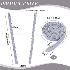 1 комплект женской свадебной молнии для замены&nbsp;DIY-BC0009-93F