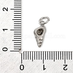 Латунные микро проложить кубического циркония подвески KK-C134-23A-P