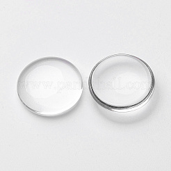 Glas cabochons&nbsp;GGLA-G008-22mm-1