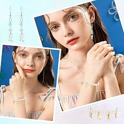 60 шт. подвески из нержавеющей стали 304 двух цветов STAS-UN0029-05