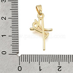 Messing Anhänger & Charms&nbsp;KK-C263-11G