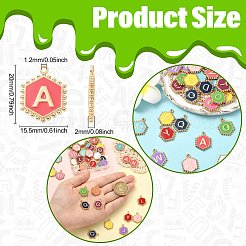 52 шт. Подвески из сплава с эмалью&nbsp;ENAM-CJ0007-07D