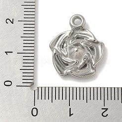 Подвески из нержавеющей стали 304 с защитой от потускнения&nbsp;STAS-Q334-17P