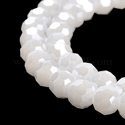 Chapelets de perles en verre électroplaqué&nbsp;EGLA-A035-J6mm-A05