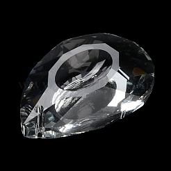 Прозрачные стеклянные подвески&nbsp;GLAA-R223-03C