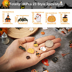 Подвески из сплава эмали 44шт 22 стиля&nbsp;ENAM-MP0001-07