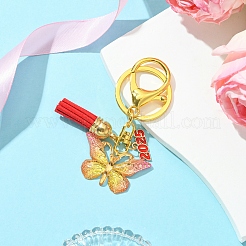 Брелок из акрила и эмали из сплава KEYC-FS00026-06