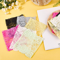 6 пара двухцветных кружевных рукавов AJEW-CY0001-20