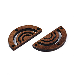 Компоненты люстры из натурального орехового дерева соединения WOOD-N011-001