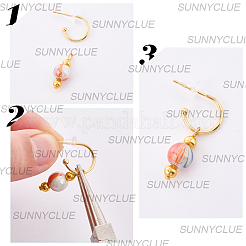 40 шт. 2 цвета фурнитура для сережек-гвоздиков из нержавеющей стали 304 STAS-SC0010-32