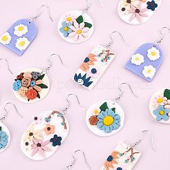 Наборы для изготовления сережек с подвесками своими руками DIY-NB0005-76