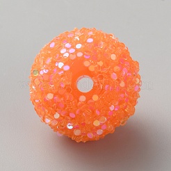 Perles de paillettes acryliques opaques&nbsp;LS-FIND-CJC0010-111A-07