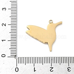 Подвески из нержавеющей стали 304 с эмалью&nbsp;LS-STAS-G374-01G-12