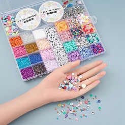 Набор для изготовления украшений из семян и бисера хейши своими руками DIY-YW0005-20