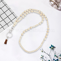 1 шт. деревянные цепочки для телефона на руку AJEW-CP0008-92