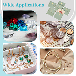 6 шт. сумки для хранения ювелирных изделий из искусственной кожи pu ABAG-HY0001-14