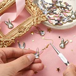 40шт 4 стиля подвески из сплава с эмалью&nbsp;ENAM-CJ0004-05