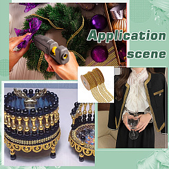 3 рулон 3 видов пластиковых страз для отделки&nbsp;DIY-FG0007-04A