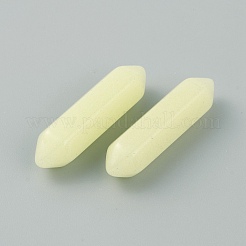 Синтетический светящийся камень с двойными наконечниками&nbsp;FIND-WH0416-97J