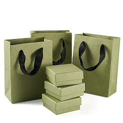 3 boîte de présentation carrée en papier pour bijoux&nbsp;CON-TA0001-39E-01