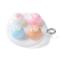 Подвески из непрозрачной смолы&nbsp;RESI-S019-02D