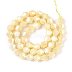 Fili di perle di vetro galvanizzate anti-ossidazione&nbsp;GLAA-T025-8mm-12F