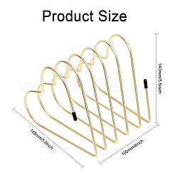 Настольные выставочные витрины утюга сердца ODIS-WH0038-47G