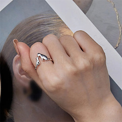 Кольца-манжеты из стерлингового серебра в форме кошки 925 для женщин FS-WG13610-01