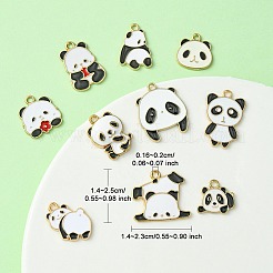 Подвески из сплава эмали 10шт 10 стиля&nbsp;ENAM-YW0003-69