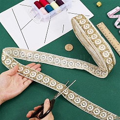 Vintage-Jacquard-Polyesterband&nbsp;OCOR-WH0101-259B