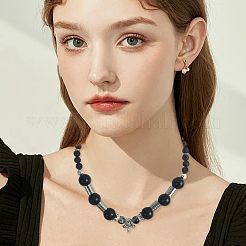 16 шт. бусины из нержавеющей стали&nbsp;STAS-DR0001-08